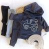 Bluza welurowa Traktor
